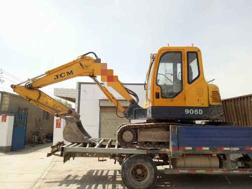 宁夏出售转让二手5000小时2013年山重建机JCM906D挖掘机