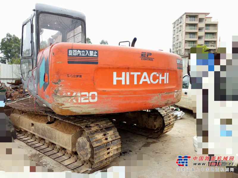 广东出售转让二手18000小时2003年日立EX120挖掘机