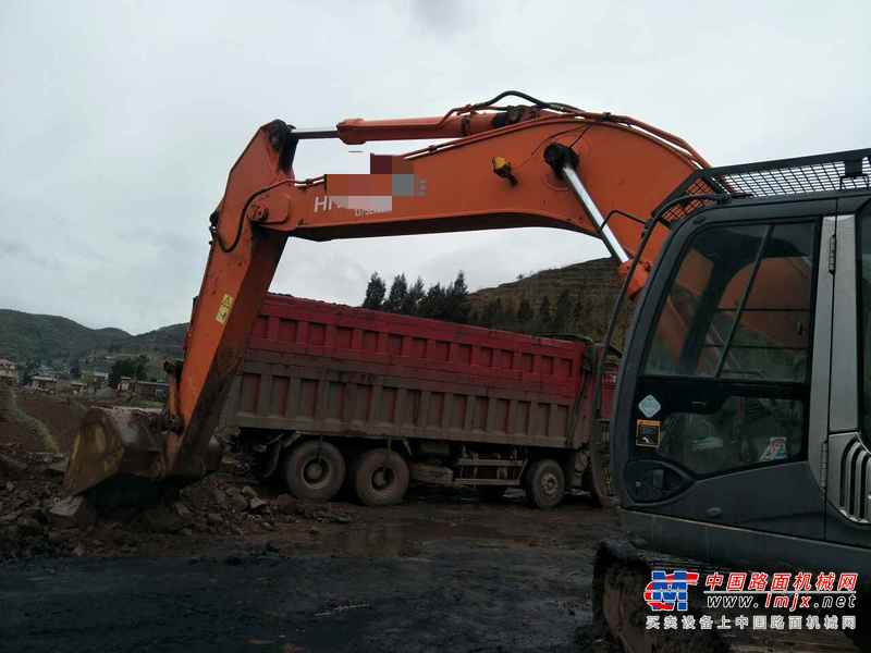云南出售转让二手6523小时2011年日立ZX350挖掘机