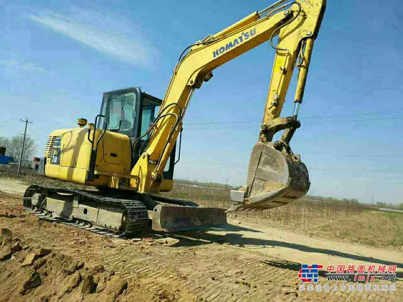 河北出售转让二手5600小时2012年小松PC56挖掘机