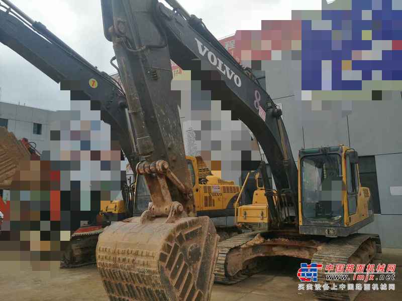 贵州出售转让二手6300小时2010年沃尔沃EC210B挖掘机