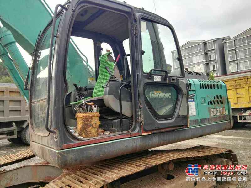 山西出售转让二手6800小时2010年神钢SK210LC挖掘机