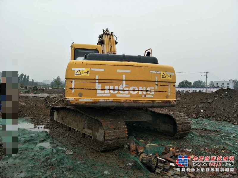 河南出售转让二手6000小时2013年柳工CLG922D挖掘机