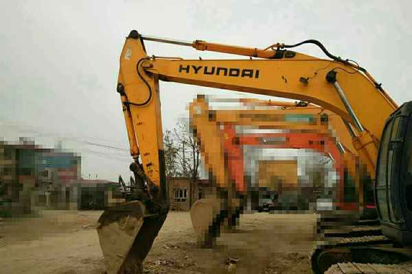 河北出售转让二手9000小时2008年现代R225LC挖掘机