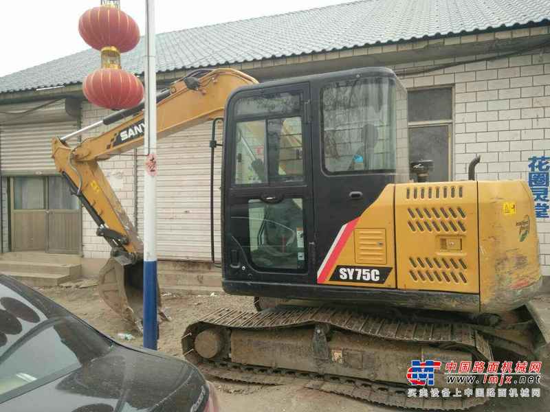 河北出售转让二手8500小时2011年三一重工SY65C挖掘机