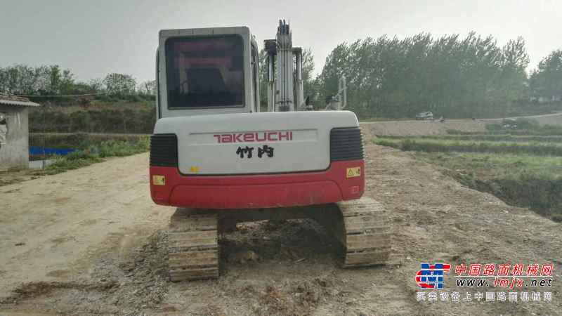 湖北出售转让二手6000小时2013年竹内TB175C挖掘机