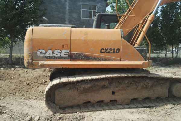 山东出售转让二手8000小时2010年凯斯CX210B挖掘机