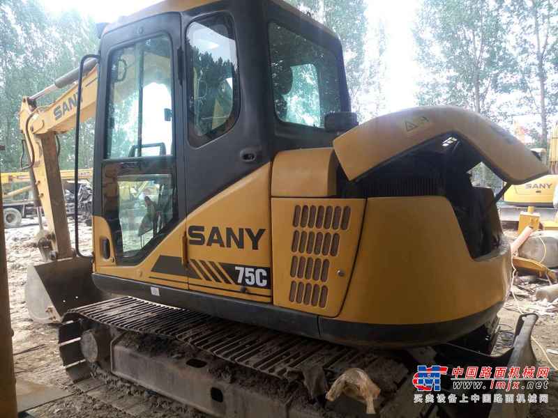河北出售转让二手8000小时2009年三一重工SY75C挖掘机
