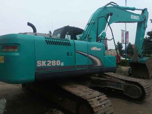 内蒙古出售转让二手2548小时2013年神钢SK260LC挖掘机