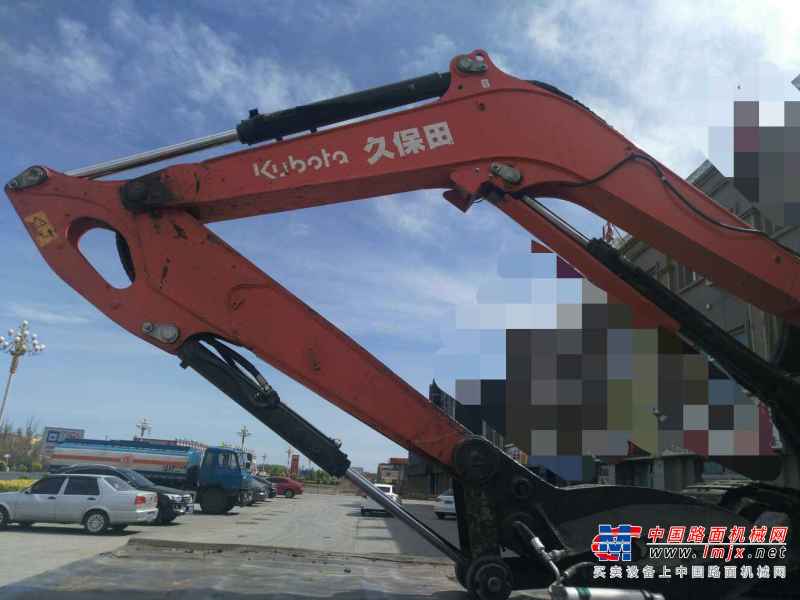 黑龙江出售转让二手6000小时2013年久保田KX165挖掘机