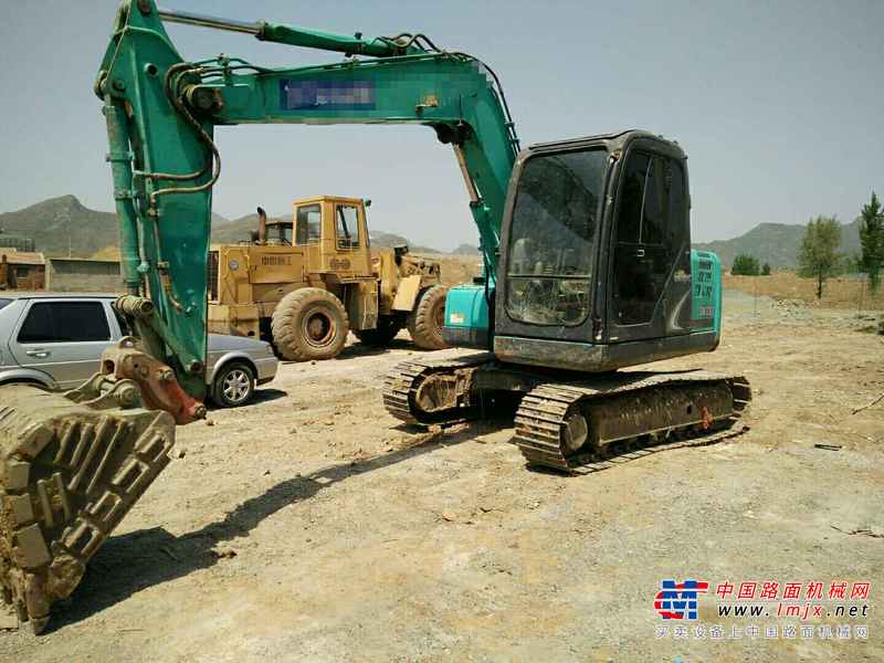 河北出售转让二手12500小时2010年神钢SK75挖掘机