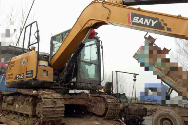 山东出售转让二手1050小时2016年三一重工SY75C挖掘机