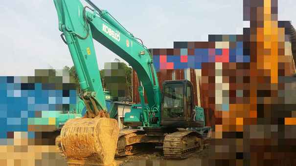 广西出售转让二手5400小时2013年神钢SK250挖掘机