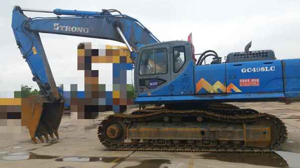 山东出售转让二手3800小时2012年山重建机GC458挖掘机