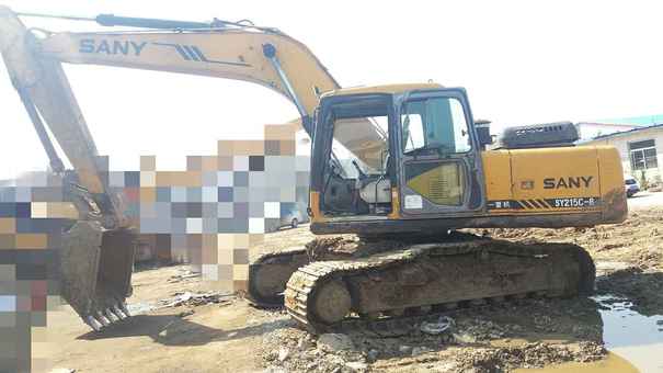 山东出售转让二手7800小时2010年三一重工SY215C挖掘机