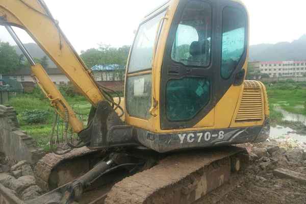 贵州出售转让二手9900小时2009年玉柴YC60挖掘机