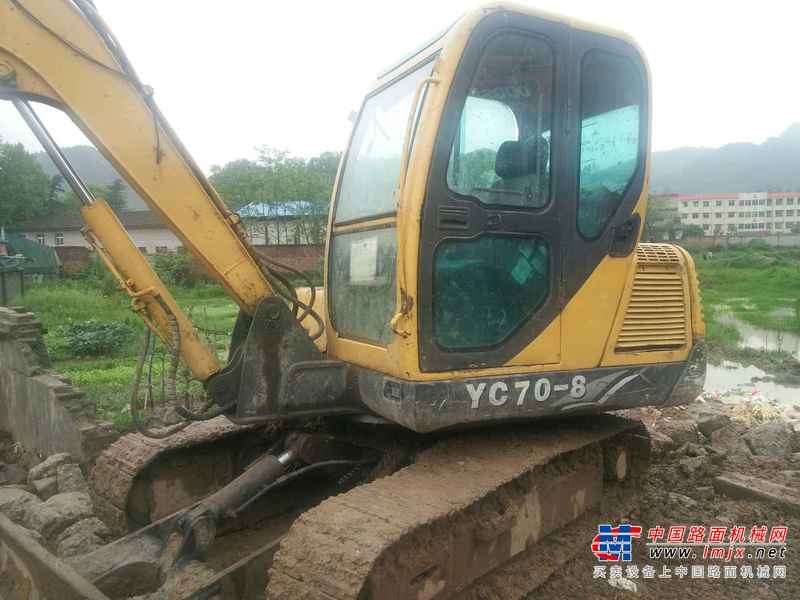贵州出售转让二手9900小时2009年玉柴YC60挖掘机