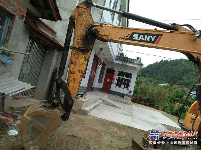 陕西出售转让二手5000小时2013年三一重工SY75挖掘机
