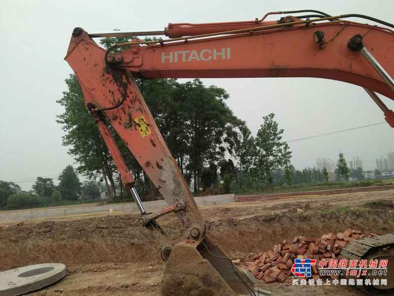 陕西出售转让二手7574小时2011年日立EX210LC挖掘机