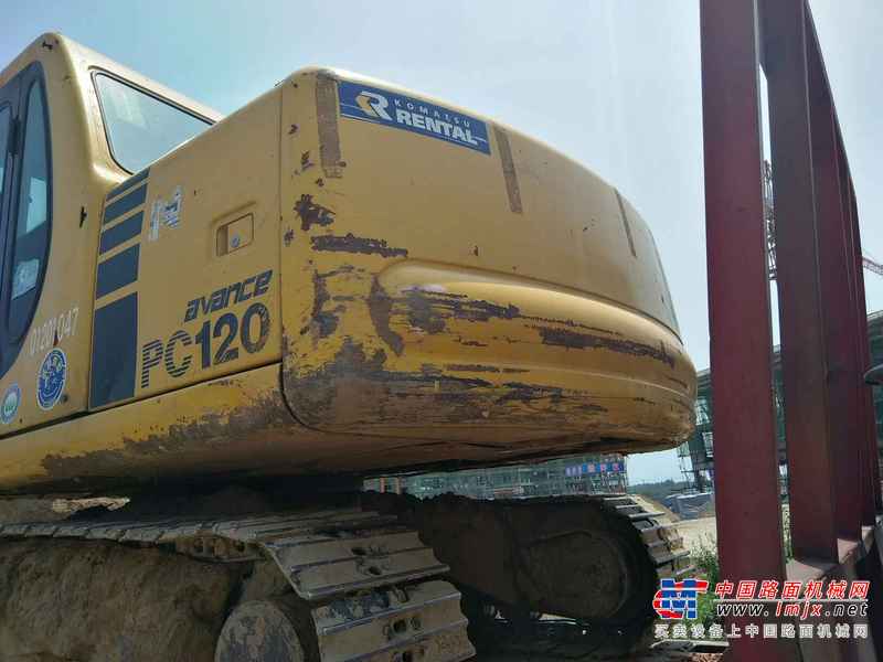 河南出售转让二手10000小时2008年小松PC120挖掘机