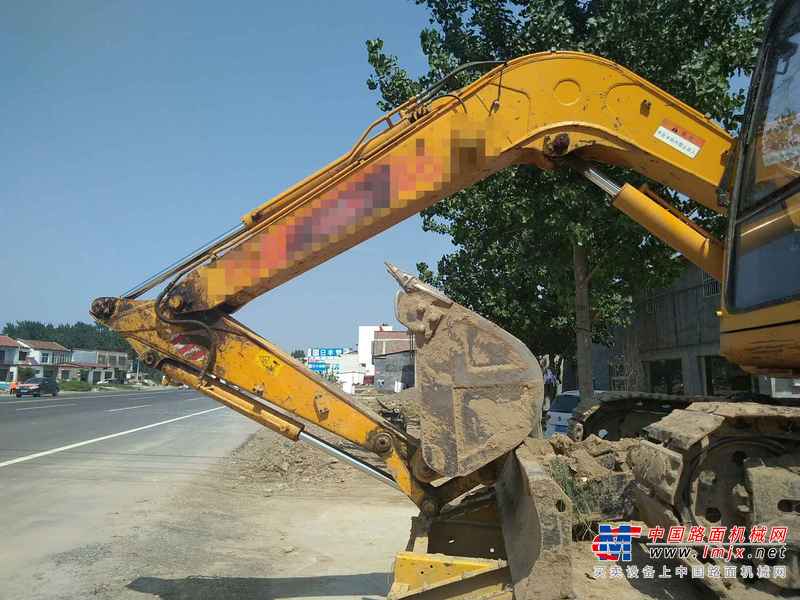 河南出售转让二手3000小时2013年福田雷沃FR80G挖掘机