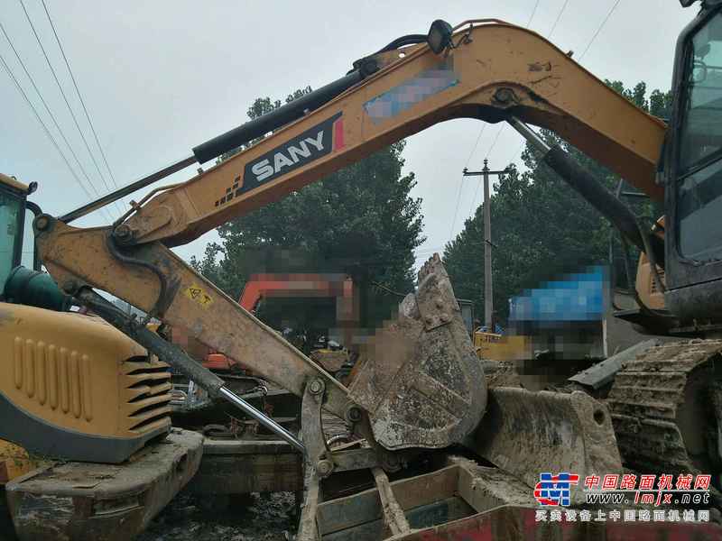河南出售转让二手3500小时2015年三一重工SY75C挖掘机