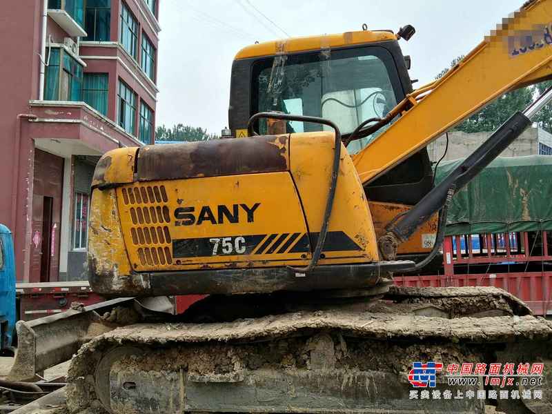 河南出售转让二手7500小时2011年三一重工SY75挖掘机
