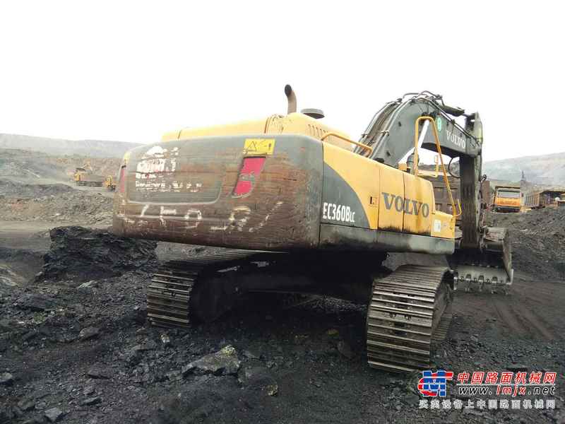 山西出售转让二手19465小时2010年沃尔沃EC360BLC挖掘机