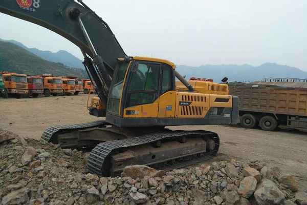 山西出售转让二手15355小时2012年沃尔沃EC480DL挖掘机