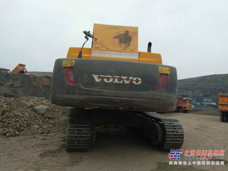 山西出售转让二手15355小时2012年沃尔沃EC480DL挖掘机