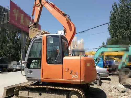 辽宁出售转让二手7300小时2011年日立ZX70挖掘机