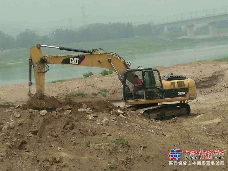陕西出售转让二手7530小时2009年卡特彼勒320D挖掘机