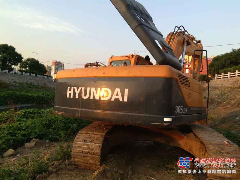 山西出售转让二手7500小时2011年现代R265LC挖掘机
