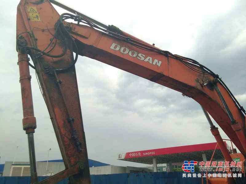 山西出售转让二手9500小时2009年斗山轮挖DH210W挖掘机