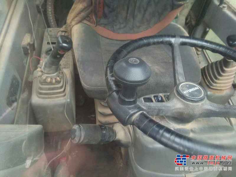 山西出售转让二手9500小时2008年现代轮挖R210W挖掘机