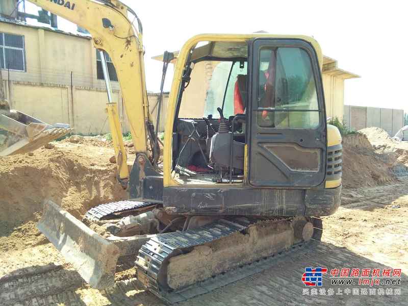 山西出售转让二手6012小时2011年现代R60挖掘机