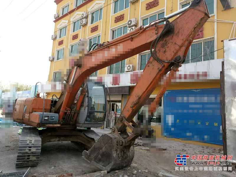 辽宁出售转让二手15000小时2003年日立EX120挖掘机