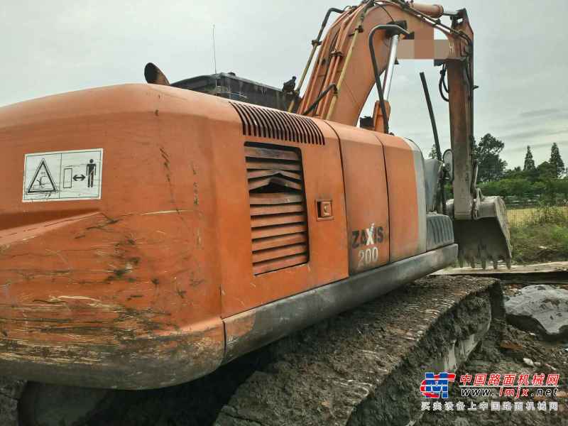 浙江出售转让二手12000小时2009年日立ZX200挖掘机