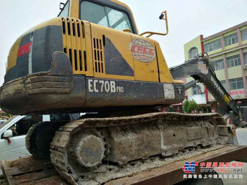 河南出售转让二手6000小时2011年沃尔沃EC55BPRO挖掘机