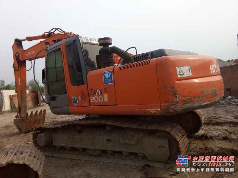 山东出售转让二手8075小时2005年日立ZX200挖掘机