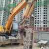 山西出售转让二手9000小时2009年现代轮挖R210W挖掘机