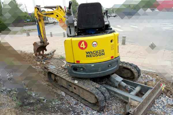 安徽出售转让二手3086小时2015年威克诺森EZ17挖掘机