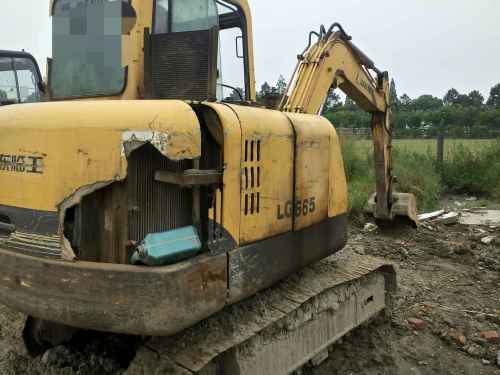 浙江出售转让二手11000小时2009年临工LG665挖掘机