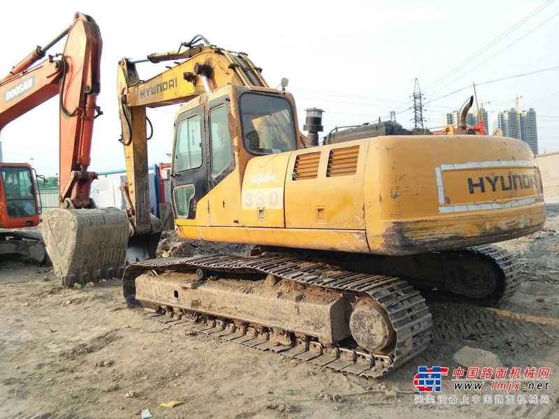 山西出售转让二手20000小时2008年现代R260LC挖掘机