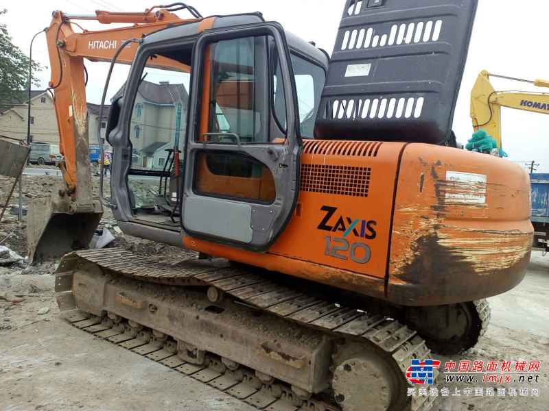 浙江出售转让二手15000小时2007年日立EX120挖掘机