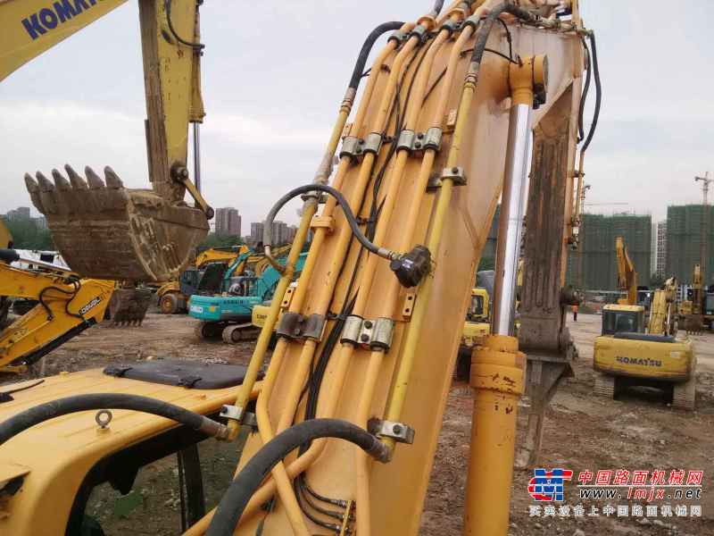 湖南出售转让二手9350小时2010年现代R485LC挖掘机