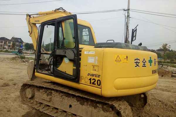 浙江出售转让二手14000小时2007年小松PC120挖掘机
