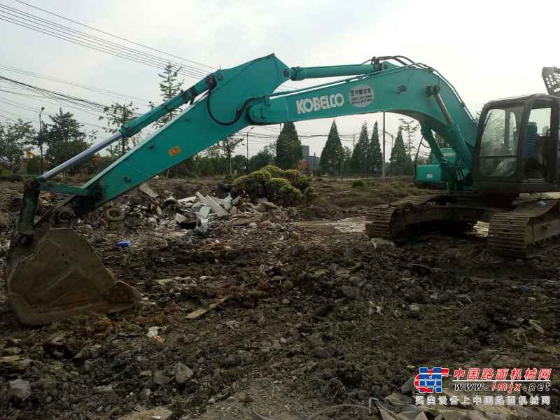 浙江出售转让二手13000小时2008年神钢SK260LC挖掘机