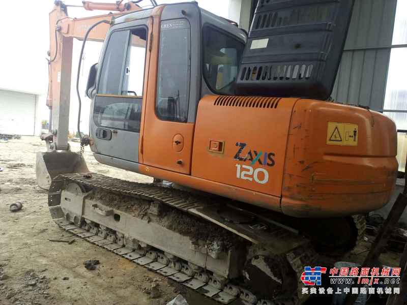 浙江出售转让二手14000小时2007年日立EX120挖掘机