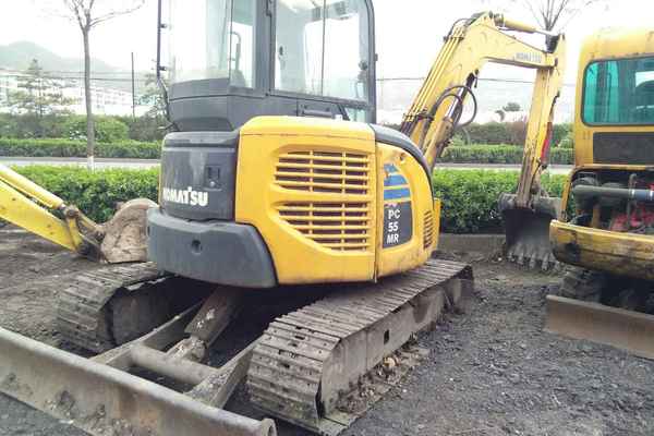 山西出售转让二手6000小时2010年小松PC55MR挖掘机